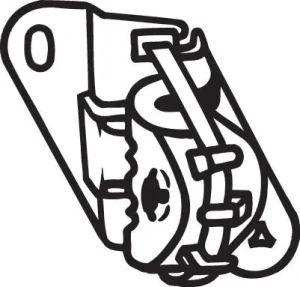 255-172 BOSAL Wieszak uchwyt wydechu