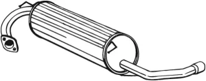278-839 BOSAL Tłumik końcowy