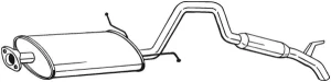 282-959 BOSAL Tłumik końcowy