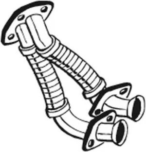 Rura wydechowa MERCEDES-BENZ 123 C123 230 CE BOSAL