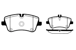 klocki hamulcowe przód mercedes w203 P 50 046 BREMBO