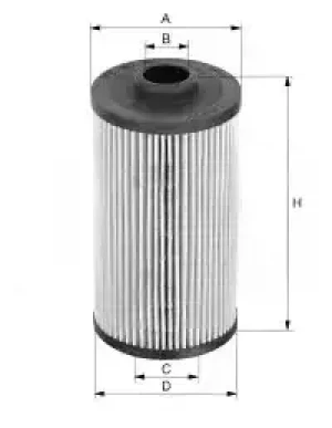 Filtr hydrauliczny skrzyni biegów h 6005 z VW TIGUAN 1 MANN-FILTER