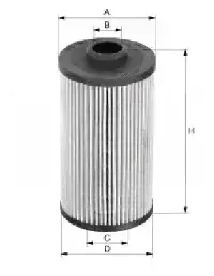 Filtr hydrauliczny skrzyni biegów h 6031 z SKODA OCTAVIA III MANN-FILTER