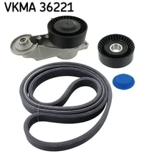 D3 /, D5 AWD Zestaw paska klinowego wielorowkowego VOLVO XC90 I SKF