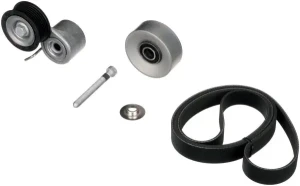 S5, 3.0 TFSI Zestaw paska klinowego wielorowkowego AUDI A5 B8 GATES