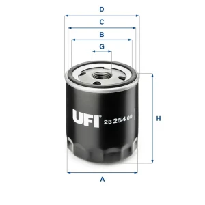 Filtr oleju z zaworem zwrotnym ROVER 800 UFI