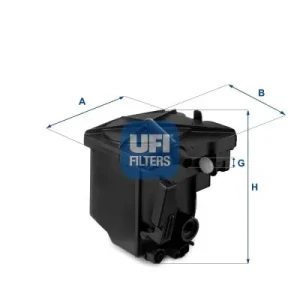 1.6 HDi Filtr paliwa PEUGEOT EXPERT UFI