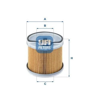 2.0 JTD Filtr paliwa FIAT ULYSSE UFI