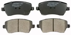 klocki hamulcowe dacia duster cena 0 986 494 592 BOSCH