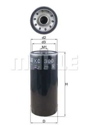 ELITE Filtr paliwa PLAXTON ELITE MAHLE