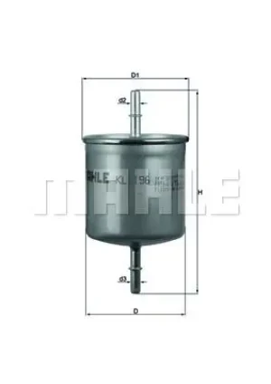 KL 196 MAHLE Filtr paliwa