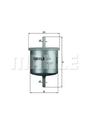 1.6 i, 1.6, 1.6 16V, 1.4 i, 1.8 16V, 1.4 Filtr paliwa FORD ESCORT V MAHLE