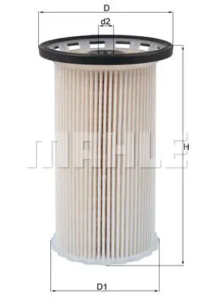 KX 386 MAHLE Filtr paliwa