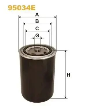 TB 2175 Filtr paliwa DAF TB WIX FILTERS