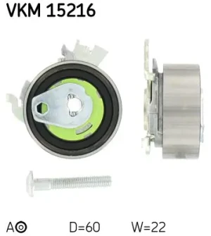 1.8 16V, 1.6 16V Rolka napinacza paska rozrządu OPEL ASTRA G SKF