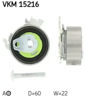 1.6 i, 1.8 i Rolka napinacza paska rozrządu OPEL VECTRA B SKF