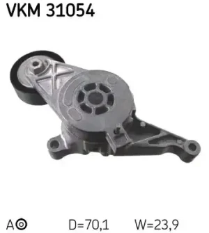 1.9 TDI AUDI A3 Rolka napinacza paska klinowego SKF