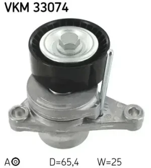 1.4 16V, 1.6 16V, 1.4 PEUGEOT 307 SW Rolka napinacza paska klinowego SKF