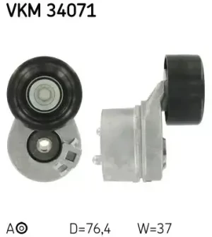 2.4 TDCi, 2.4 TDE, 2.4 DI FORD TRANSIT Rolka napinacza paska klinowego SKF
