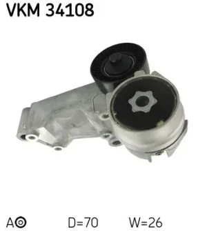 1.8, 1.8 DI, 1.8 TDCi FORD FOCUS I Rolka napinacza paska klinowego SKF