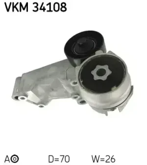 1.8, 1.8 TDCi FORD FOCUS I Rolka napinacza paska klinowego SKF