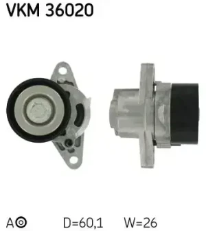 1.6, 1.8 16V, 2.0 16V, 1.8 4x4, 1.4 16V RENAULT SCENIC I Rolka napinacza paska klinowego SKF