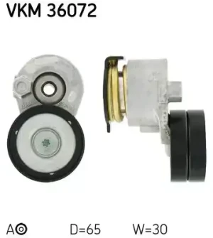 1.9 dCi RENAULT MEGANE II Rolka napinacza paska klinowego SKF