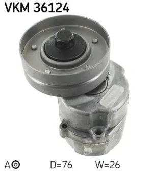 2.0 T, 1.9 T4, 2.0, 1.6, 1.8 VOLVO S40 I Rolka napinacza paska klinowego SKF