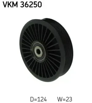 Rolka paska klinowego 2.5 T, 2.4 CDI, D5 AWD, 2.4 D, 2.4 T, 2.0 T, R 2,5, T5, 2.4, 2.3 VOLVO V70 II SKF