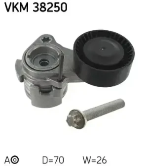 325 xi, 323 i, 325 i, 330 xi, 330 i BMW 3 E91 Rolka napinacza paska klinowego SKF