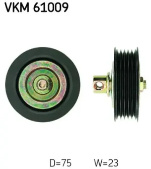 Rolka paska klinowego 2.0 D, 1.3 XLI, 1.3 12V TOYOTA COROLLA VII SKF