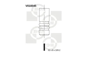 1.8 TD, 1.8, 1.8 D Zawór wydechowy FORD ESCORT VI BGA
