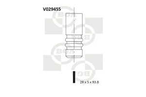 1.4 (35) Zawór dolotowy ssący OPEL INSIGNIA A BGA