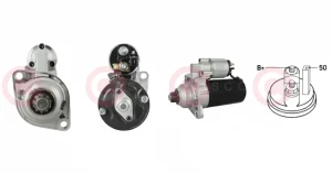 1.9 TDI AUDI A3 8L Rozrusznik CASCO