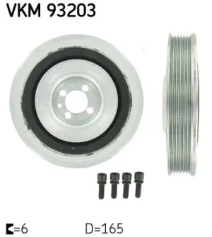 1.9 D, 1.6 D FIAT GRANDE PUNTO Koło pasowe SKF