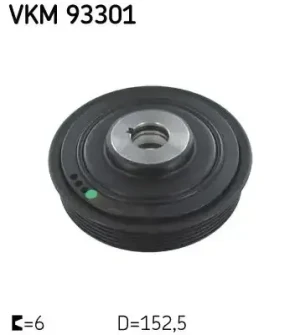 2.0 JTD FIAT ULYSSE Koło pasowe SKF