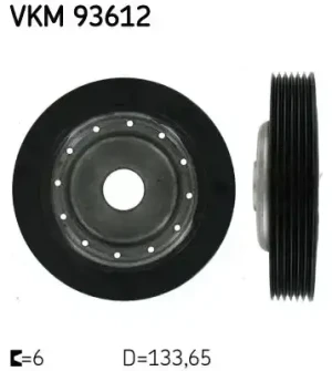 1.6, 1.4 16V RENAULT SCENIC I Koło pasowe SKF