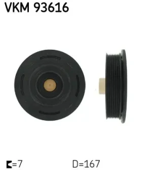 VKM 93616 SKF Koło pasowe