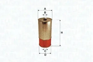 Filtr oleju MERCEDES-BENZ W202 MAGNETI MARELLI