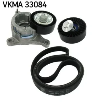 1.8 16V, 2.0 16V Zestaw paska klinowego wielorowkowego CITROËN C5 I SKF