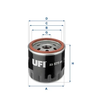 Filtr oleju z zaworem zwrotnym AUDI Q2 UFI