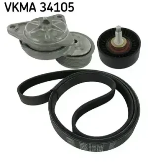 VKMA 34105 SKF Zestaw paska klinowego wielorowkowego