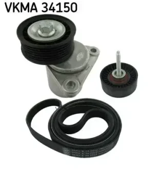 2.0 16V, 1.8 16V, 1.8 SCi Zestaw paska klinowego wielorowkowego FORD MONDEO III SKF