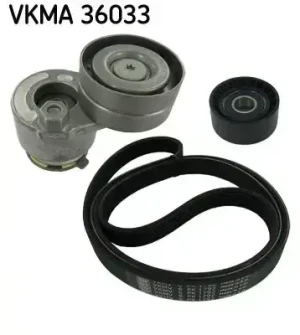 1.9 DI-D Zestaw paska klinowego wielorowkowego MITSUBISHI CARISMA SKF