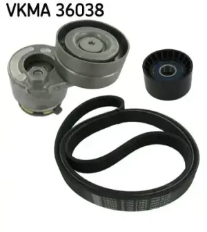 1.9 DTI Zestaw paska klinowego wielorowkowego OPEL MOVANO A SKF