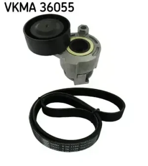 1.4, 1.6 16V, 1.5 dCi, 1.6 Zestaw paska klinowego wielorowkowego RENAULT MEGANE 2 SKF