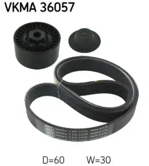 VKMA 36057 SKF Zestaw paska klinowego wielorowkowego