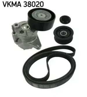 CDI 2.2 Zestaw paska klinowego wielorowkowego MERCEDES-BENZ VIANO W639 SKF