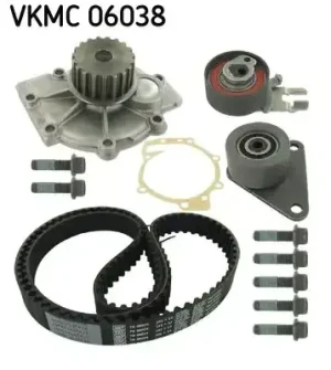 VKMC 06038 SKF Zestaw rozrządu + pompa wodna