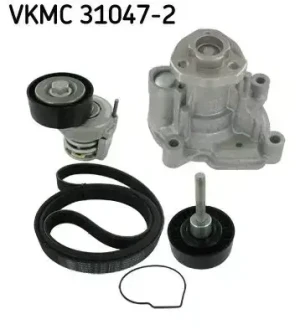 1.6 Pompa wody+ zest paska klinowego 6pk SKODA ROOMSTER SKF